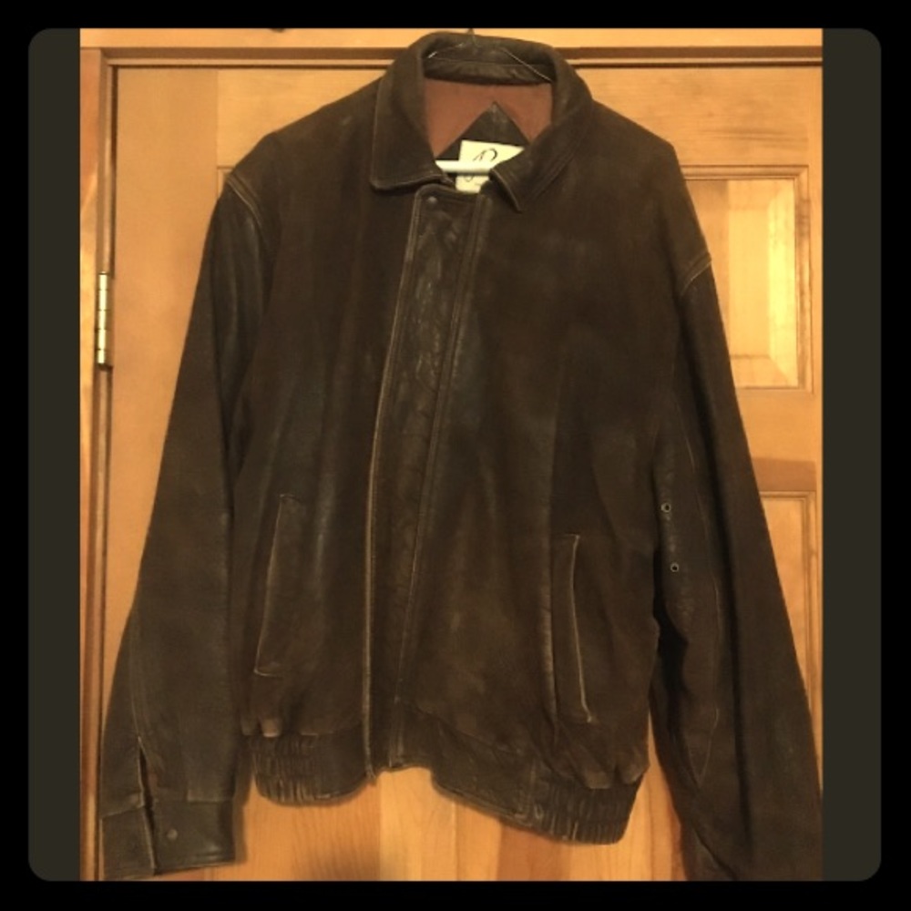 Leather jacket